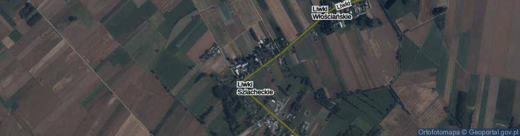 Zdjęcie satelitarne Liwki Szlacheckie ul.
